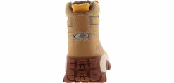 Safety Toe Boots|CATERPILLAR Invader Hi-Top Men’s Steel Toe Work Boot Brown
