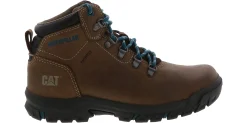 Slip Resistant|CATERPILLAR Mae Women’s Soft Toe Work Boot Brown