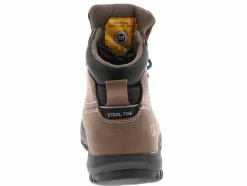 Wide-Width Boots|Safety Toe Boots|CATERPILLAR Mae Women's Steel Toe Work Boot Brown