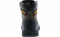 Safety Toe Boots|Wide|CATERPILLAR Outline Men's Wide-Width Steel Toe Work Boot Brown
