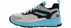 Slip Resistant|Electro Static Dissipative (Esd)|CATERPILLAR Streamline Runner Men’s Carbon Composite Toe Work Shoe White