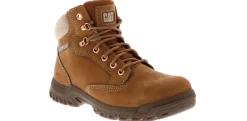 Safety Toe Boots|CATERPILLAR Tess Women's Steel Toe Work Boot Brown