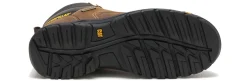 Slip Resistant|Safety Toe Boots|CATERPILLAR Threshold Men's Steel Toe Work Boot Brown