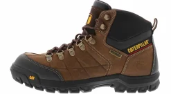 Soft Toe Boots|Slip Resistant|CATERPILLAR Threshold Men's Soft Toe Work Boot Brown
