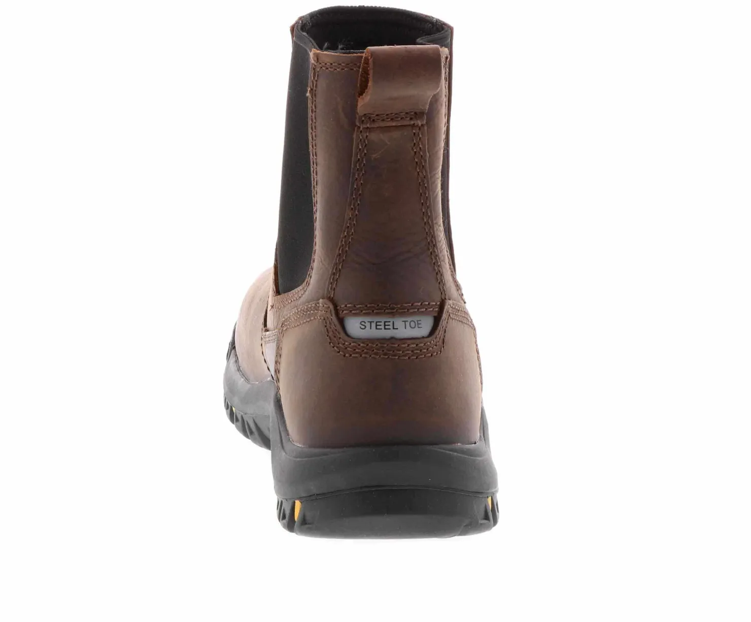 Safety Toe Boots|CATERPILLAR Wheelbase Men's Steel Toe Work Boot Brown