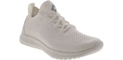 Running Shoes|Walking Shoes|CHARLY Resolve Knit Women's Running Shoe White