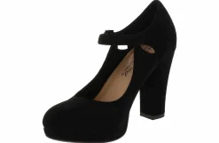 Special Occasion|Heels & Wedges|CITY CLASSIFIED Denny Closed Women's Fashion Heel Black