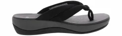 Flip Flops|Comfort Sandals|CLARKS Arla Kaylie Women’s Comfort Sandal Black