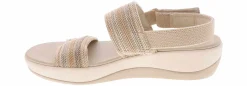 Comfort Sandals|Wedge & Platform Sandals|CLARKS Arla Stroll Combo Women’s Comfort Sandal Beige