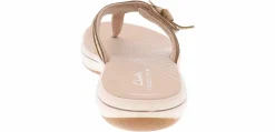 Comfort Sandals|Flip Flops|CLARKS Breeze Dalia Sand Cloudstepper Women’s Sandal Beige