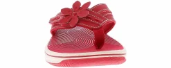 Comfort Sandals|Flip Flops|CLARKS Breeze Opal Cherry Cloudstepper Women’s Sandal Red
