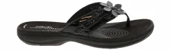 Comfort Sandals|Flip Flops|CLARKS Breeze Opal Cloudstepper Women's Sandal Black