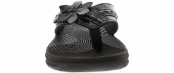 Comfort Sandals|Flip Flops|CLARKS Breeze Opal Cloudstepper Women's Sandal Black