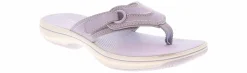 Comfort Sandals|Flip Flops|CLARKS Breeze Ryna Cloudstepper Women's Sandal Purple
