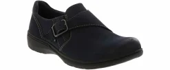 Comfort Shoes|Slip-On|CLARKS Carleigh Jazz Women’s Comfort Shoe Blue