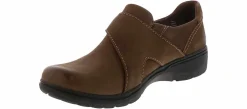 Comfort Shoes|Slip-On|CLARKS Carleigh Jazz Women’s Comfort Shoe Brown