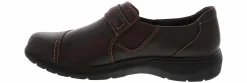 Flat|Slip-On|CLARKS Carliegh Pearl Women’s Casual Shoe Brown