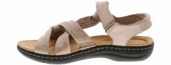 Comfort Sandals|Wedge & Platform Sandals|CLARKS Laurieann Bell Women's Comfort Sandal Beige
