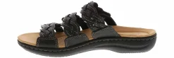 Comfort Sandals|CLARKS Laurieann Rio Women’s Comfort Sandal Black