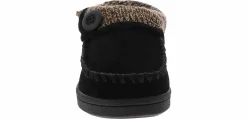 Comfort Shoes|Slip-On|CLARKS Moc Toe Women’s Casual Slipper Black