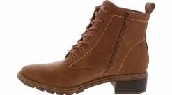 Short Boots & Booties|Wedge & Heeled Boots|CLIFFS BY WHITE MOUNTAIN Eligible Women’s Comfort Boot-Tan Brown