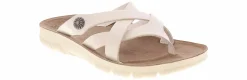 Comfort Sandals|Flat Sandals|CLIFFS BY WHITE MOUNTAIN Banksy Cross Band Women’s Comfort Sandal White