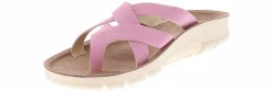 Comfort Sandals|Flat Sandals|CLIFFS BY WHITE MOUNTAIN Banksy Cross Band Women’s Comfort Sandal Pink