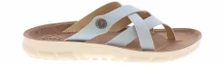 Comfort Sandals|Flat Sandals|CLIFFS BY WHITE MOUNTAIN Banksy Women's Sandal Blue