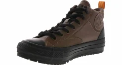 Athleisure & Casual|Hiking & Trail Shoes|CONVERSE Chuck Taylor All Star Malden Men's Mid Top Lifestyle Sneaker Brown
