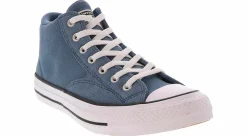 Athleisure & Casual|Canvas Shoes|CONVERSE Chuck Taylor All Star Malden Men’s Mi Top Canvas Sneaker Blue