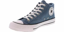 Athleisure & Casual|Canvas Shoes|CONVERSE Chuck Taylor All Star Malden Men’s Mi Top Canvas Sneaker Blue