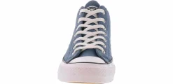 Athleisure & Casual|Canvas Shoes|CONVERSE Chuck Taylor All Star Malden Men’s Mi Top Canvas Sneaker Blue