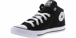 Athleisure & Casual|Skate Shoes|CONVERSE Chuck Taylor All Star Street Men’s Mid Top Canvas Sneaker Black