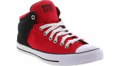 Athleisure & Casual|Skate Shoes|CONVERSE Chuck Taylor All Star All Street Men's Mid Top Canvas Sneaker Red