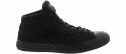 Athleisure & Casual|Skate Shoes|CONVERSE Chuck Taylor All Star Street Men’s Mid Top Canvas Sneaker Black