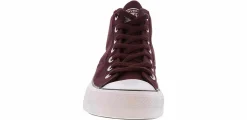 Athleisure & Casual|Canvas Shoes|CONVERSE Chuck Taylor All Star Malden Men’s Mid Top Canvas Sneaker Purple
