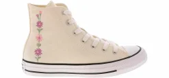 Athletic & Sneakers|CONVERSE Chuck Taylor All Star Florals Junior Girls’ (4-7) Hi-Top Athletic Sneaker White