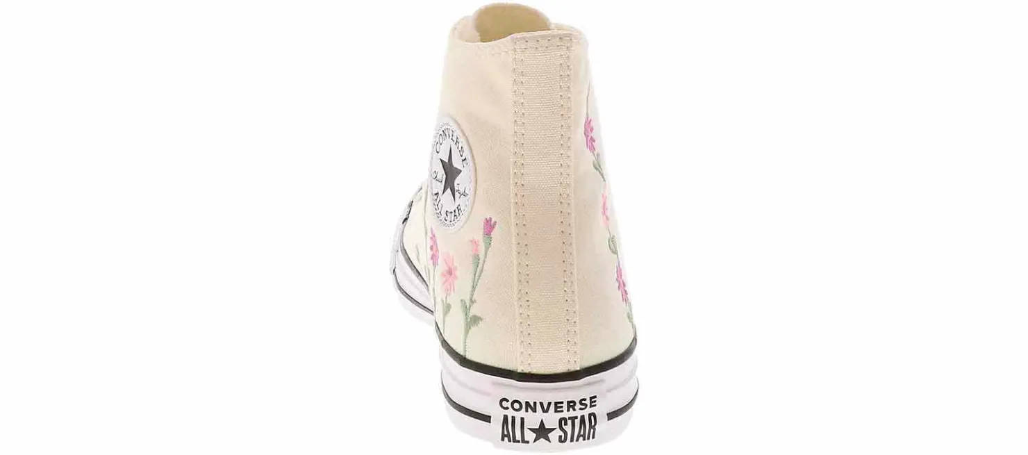 Athletic & Sneakers|CONVERSE Chuck Taylor All Star Florals Junior Girls’ (4-7) Hi-Top Athletic Sneaker White
