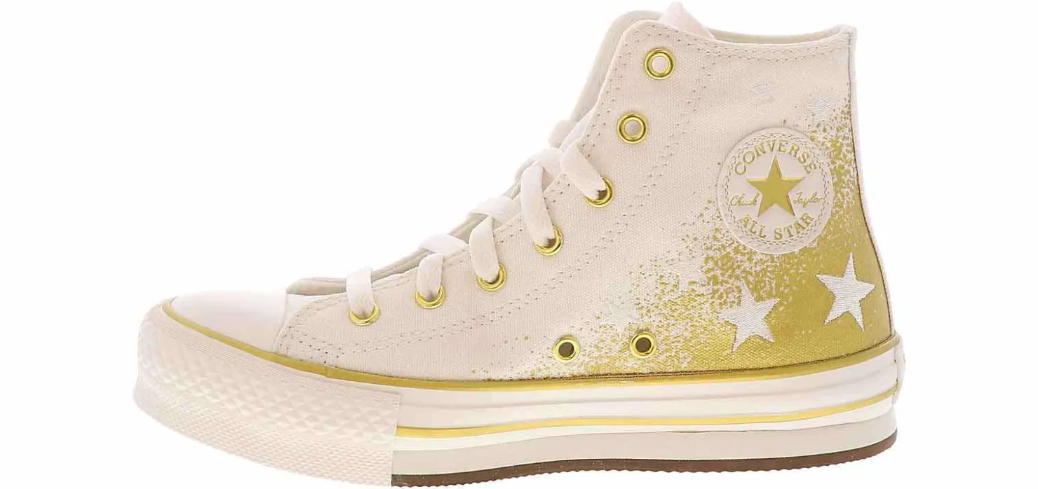 Athletic & Sneakers|CONVERSE Chuck Taylor All Star EVA Lift Junior Girls' (4-7) Hi-Top Platform Sneaker White