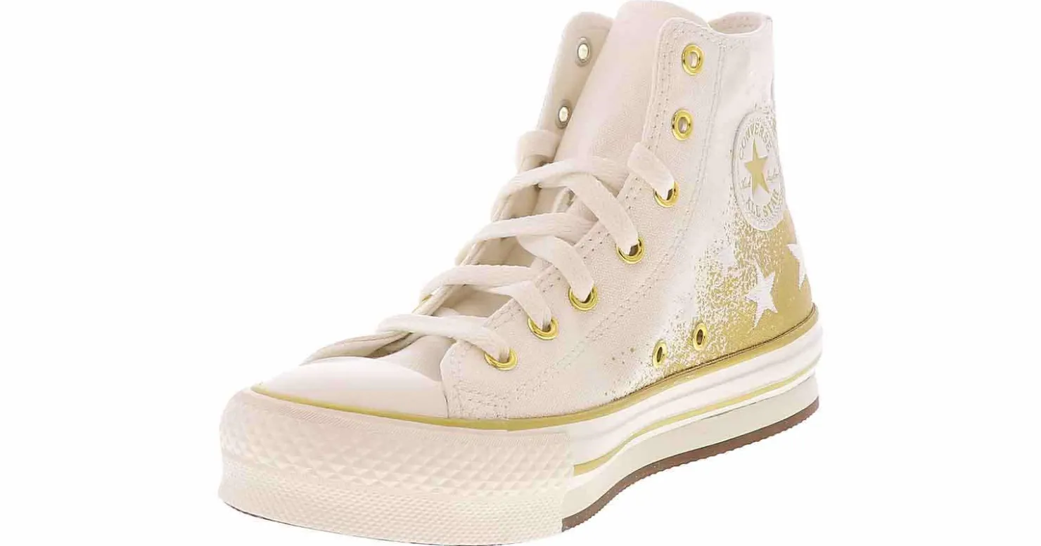 Athletic & Sneakers|CONVERSE Chuck Taylor All Star EVA Lift Junior Girls' (4-7) Hi-Top Platform Sneaker White