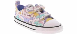 Athletic & Sneakers|CONVERSE Chuck Taylor All Star Dinoverse 2V Toddlers Girls’ (7-10) Canvas Sneaker White