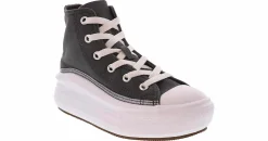 Athletic & Sneakers|Casual|CONVERSE Chuck Taylor All Star Move Glitter Junior Girls' (4-7) Hi-Top Platform Sneaker Black