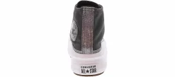 Athletic & Sneakers|Casual|CONVERSE Chuck Taylor All Star Move Glitter Junior Girls' (4-7) Hi-Top Platform Sneaker Black