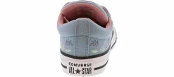 Athletic & Sneakers|Casual|CONVERSE Chuck Taylor All Star Street Floral Junior Girls' (4-7) Sneaker Blue
