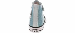 Athletic & Sneakers|CONVERSE Chuck Taylor All Star Coated Youth Girls’ (11-3) Hi-Top Sneaker Blue