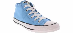 Athletics & Sneakers|CONVERSE Chuck Taylor All Star Madison Junior Girls’ (4-7) Mid Top Canvas Sneaker Blue