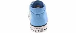 Athletics & Sneakers|CONVERSE Chuck Taylor All Star Madison Junior Girls’ (4-7) Mid Top Canvas Sneaker Blue