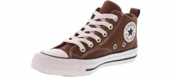 Athletics & Sneakers|Casual|CONVERSE Chuck Taylor All Star Malden Junior Boys’ (4-7) Hi-Top Canvas Sneaker Brown