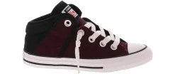 Athletics & Sneakers|Casual|CONVERSE Chuck Taylor All Star Axel Youth Boys’ (11-3) Mid Top Canvas Sneaker Red