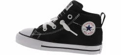 Athletics & Sneakers|CONVERSE Chuck Taylor All Star Street Toddler Boys’ (2-10) Hi-Top Canvas Sneaker Black